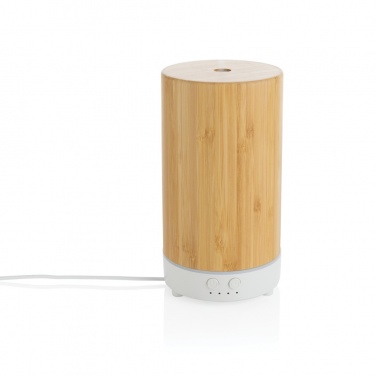 Logo trade corporate gifts image of: RCS recycled plastic and bamboo aroma diffuser